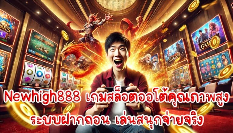 Newhigh888 เกมสล็อตออโต้ คุณภาพสูงที่สุด ระบบฝากถอน ทันยุคดิจิตอล เล่นสนุกจ่ายจริง-2