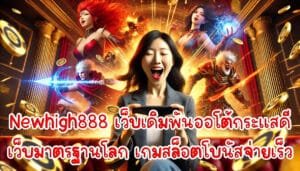 Newhigh888 เว็บเดิมพนัน ระบบออโต้ กระแสดีที่สุด เว็บมาตรฐานโลก เกมสล็อต โบนัสจ่ายเร็ว-4