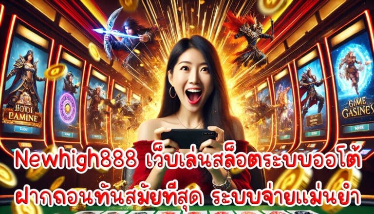 Newhigh888 เว็บเล่นสล็อต เกมระบบออโต้ ฝากถอน ทันสมัยที่สุด ระบบจ่ายแม่นยำ ไม่มีบล๊อค-3